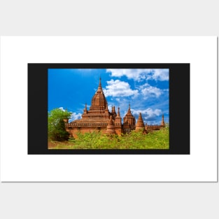 Bagan Pagodas4, Burma. Posters and Art